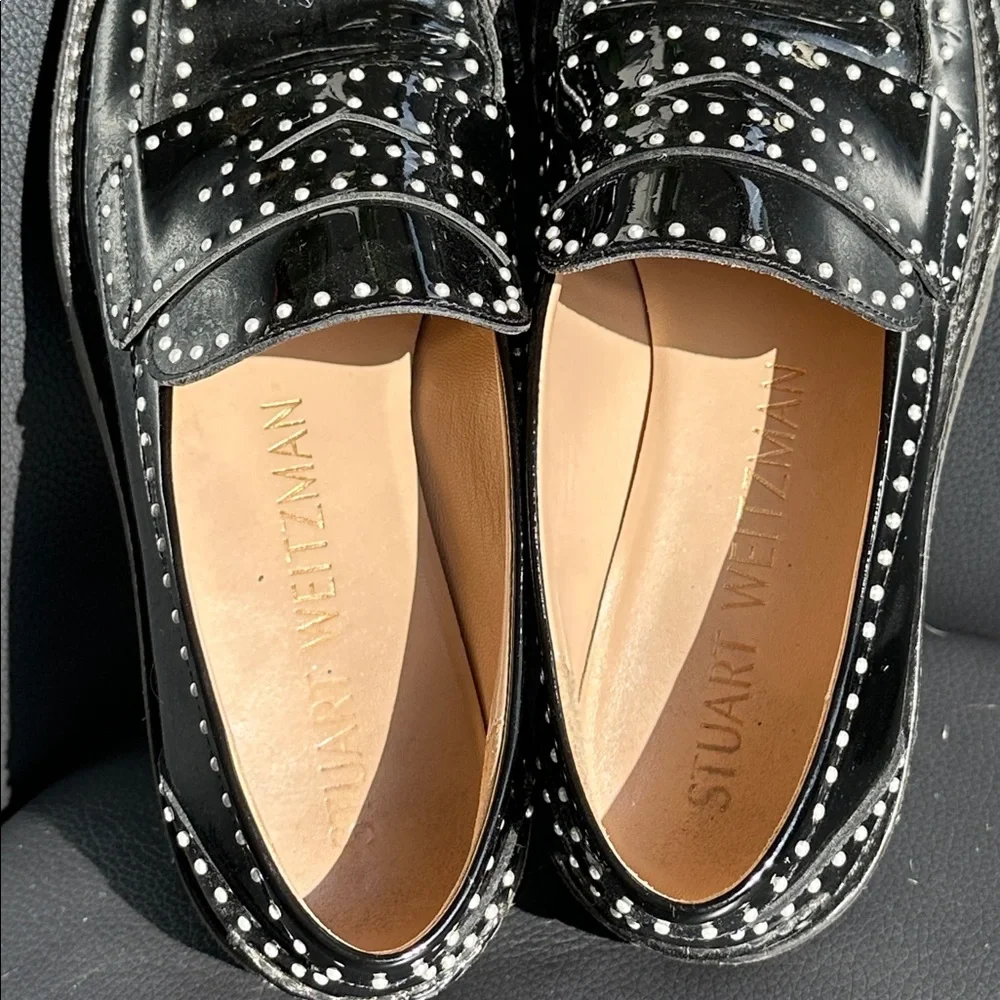 Stuart Weitzman Parker Lift Mini Pearl Loafer - Picture 5 of 6